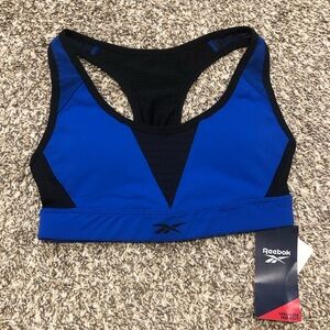Reebok Hero Racerback Sports Bra Cobalt Blue
